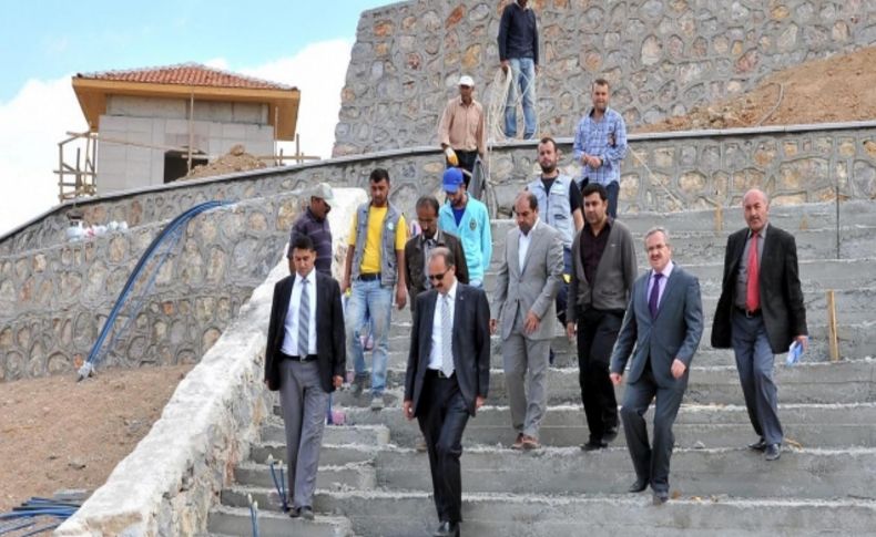 Başkan Akgül, yatırımları yerinde inceledi