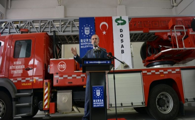 Başkan Altepe: itfaiye iki dakikada olay yerine ulaşmalı