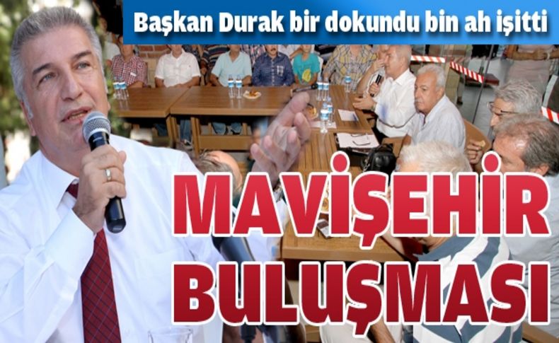 Başkan Durak'a vatandaştan destek geldi