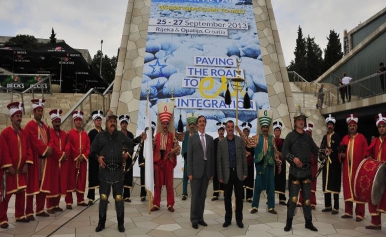 Başkan Keskin Hırvatistan’da Yıldırım’ı tanıttı