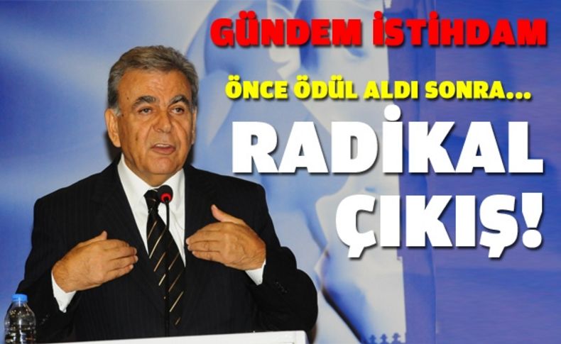 Başkan Kocaoğlu İstihdam Zirvesinde konuştu