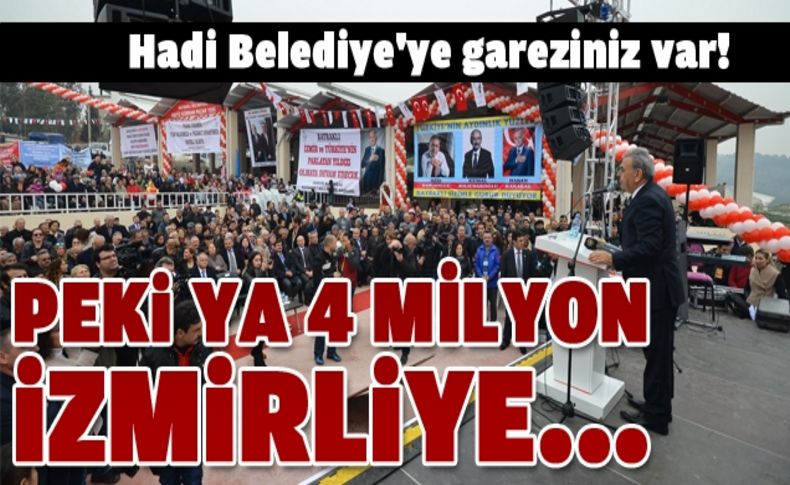 Başkan Kocaoğlu’ndan “Et Entegre” tepkisi