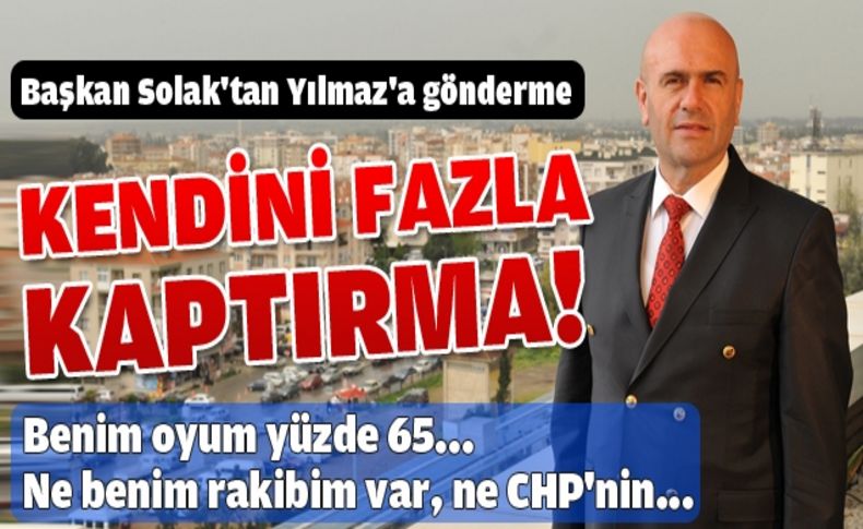 Başkan Solak kendinden emin