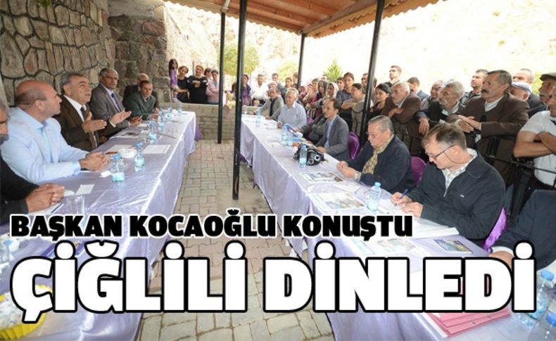 Başkan ve muhtarlar Çiğli’de buluştu