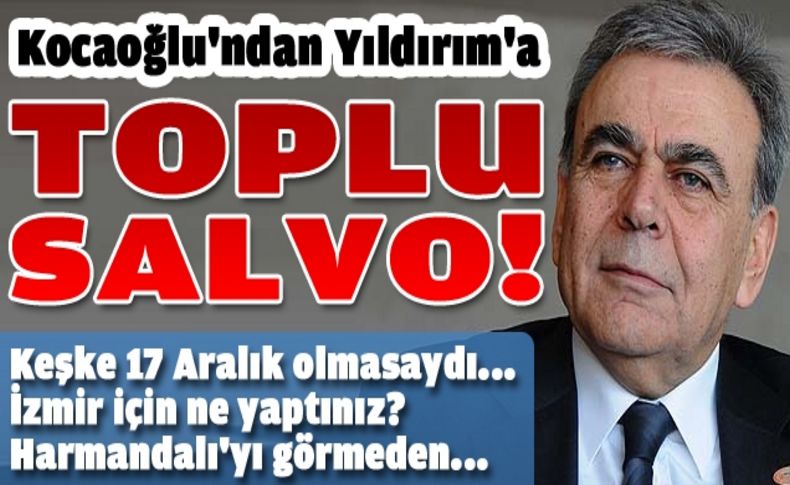 Başkan’dan Yıldırım’a 3 kritik soru