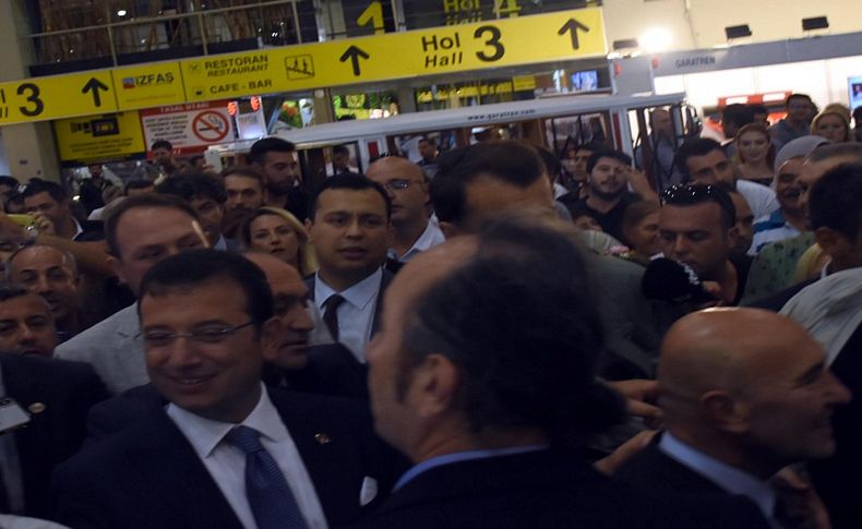 Başkanlar fuarı gezemedi