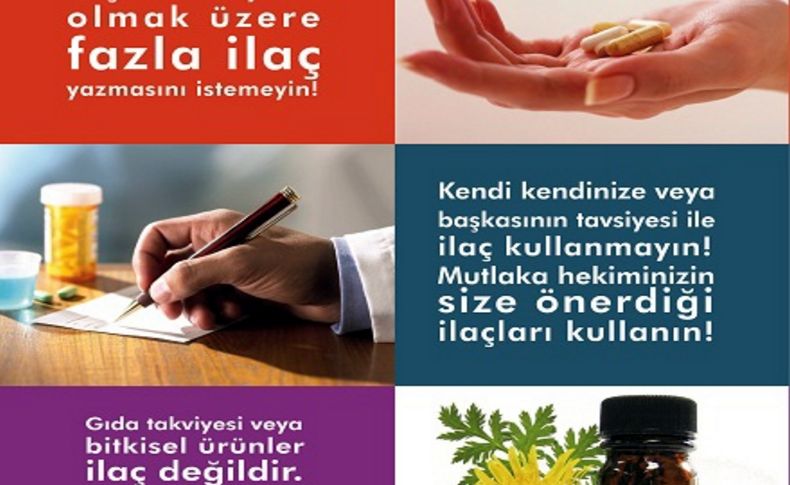 'Başkasının tavsiyesi ile ilaç kullanmayın'
