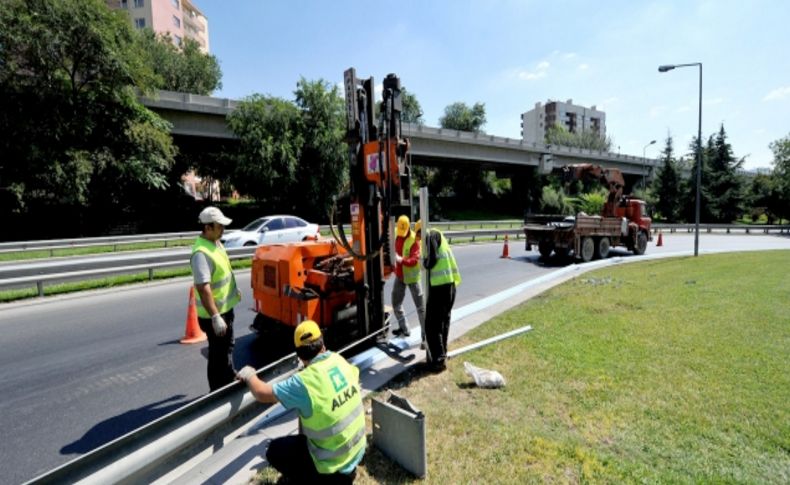 Başkent yollarına A sınıfı oto korkuluk