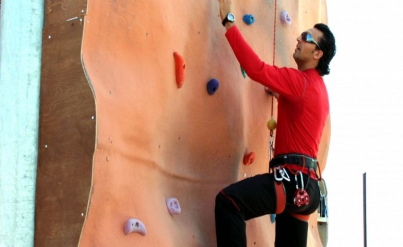 Başkent'in ortasında doğa sporları keyfi