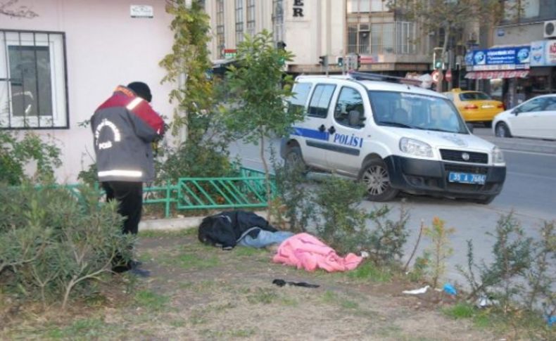 Basmane'de erkek cesedi bulundu