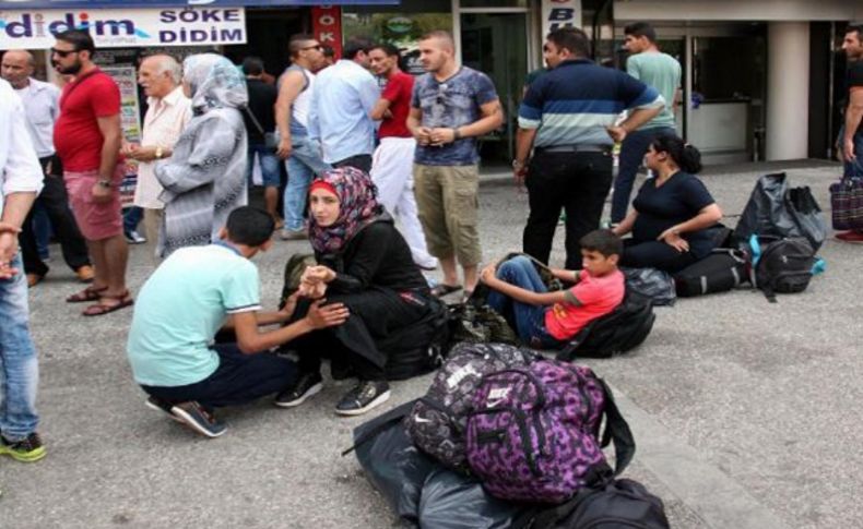 Suriyeliler dolup boşalıyor: Basmane otogar gibi...