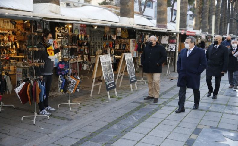 Batur’dan Sevgi Yolu esnafına destek