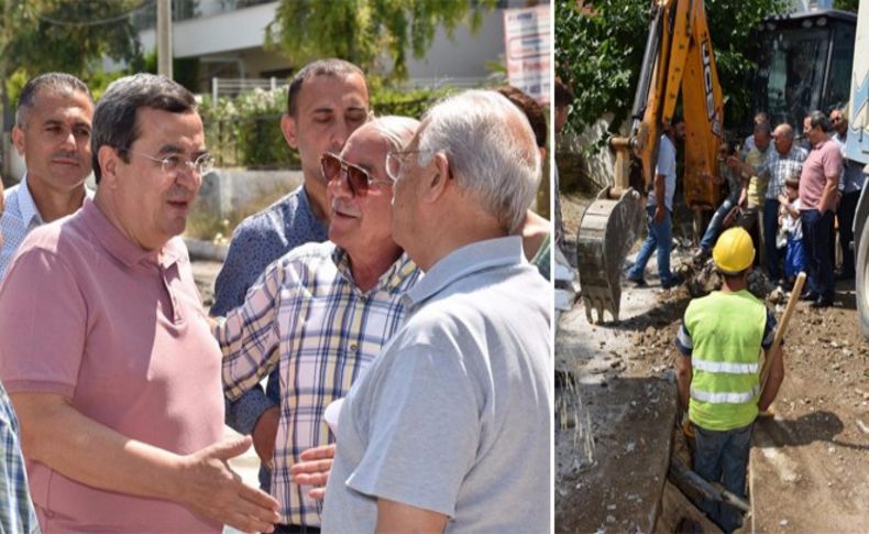 Batur, Doğalgaz çalışmalarını inceledi