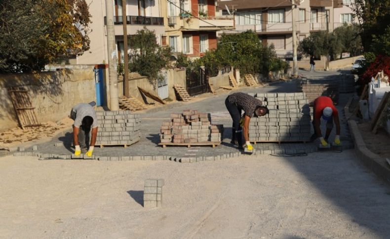 Bayındır’da sokak ve caddeler yenileniyor