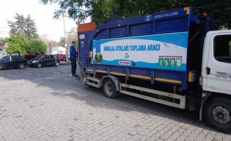Bayraklı Belediyesi'nden geri dönüşüme 15 bin ton atık