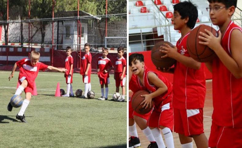 Bayraklı'da kış spor okulları sizi bekliyor