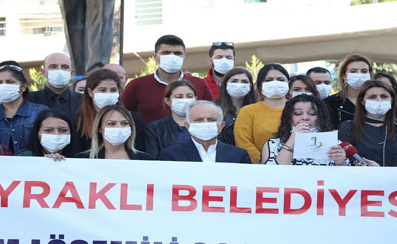 Bayraklı'dan lösemili çocuklara maskeli destek