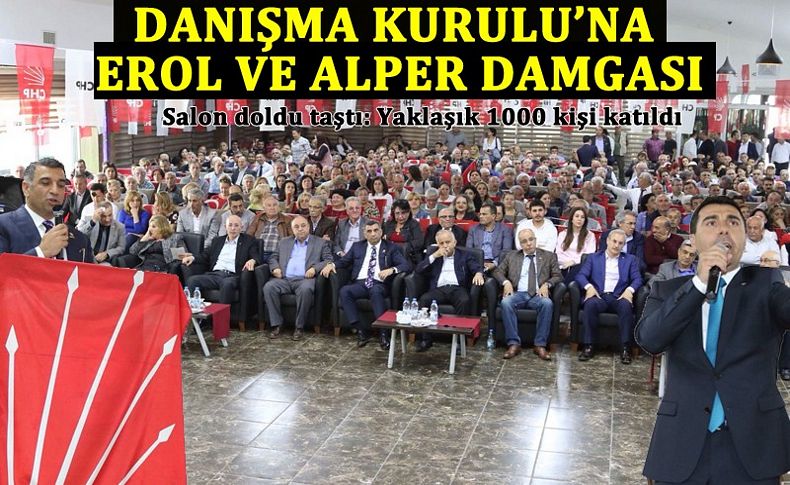Bayraklı Danışma Kuruluna Erol ve Alper damga vurdu
