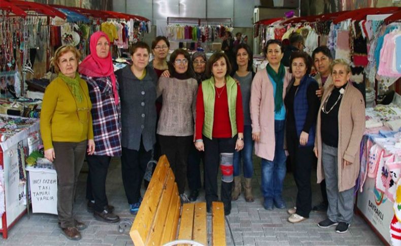 Bayraklı'nın 'emekçi' kadınları!