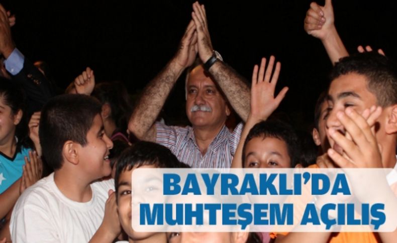 Bayraklı Belediyesi Spor Kulübünden muhteşem açılış