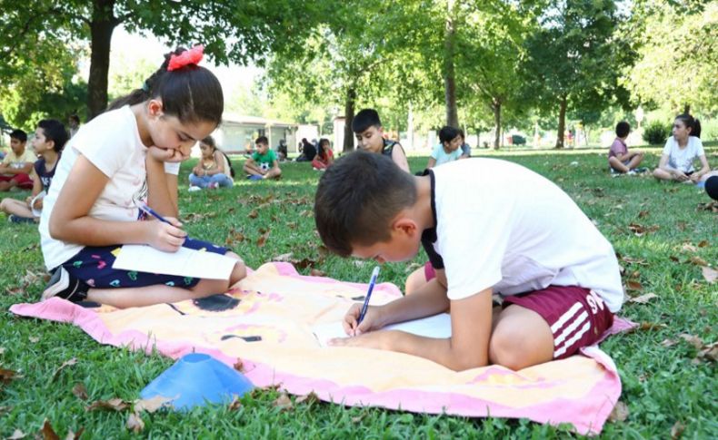 Bayraklılı çocuklardan Başkan Sandal'a mektup