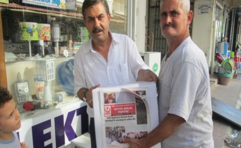 BBP İzmir il Teşkilatı ilçe teşkilatlarından Ramazan yardımı