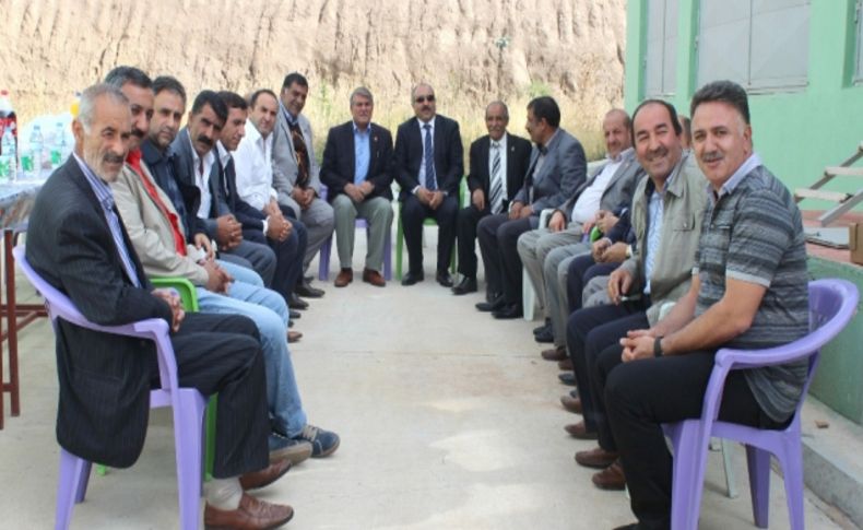Belediye Başkanı Arslan, muhtarlarla su arıtma tesisinde buluştu