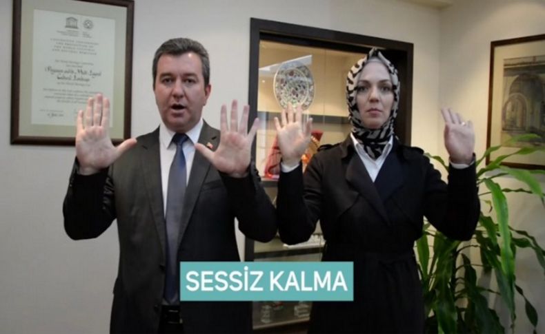 Bergama Belediyesi’nden 'Kadına Şiddete' farkındalık videosu