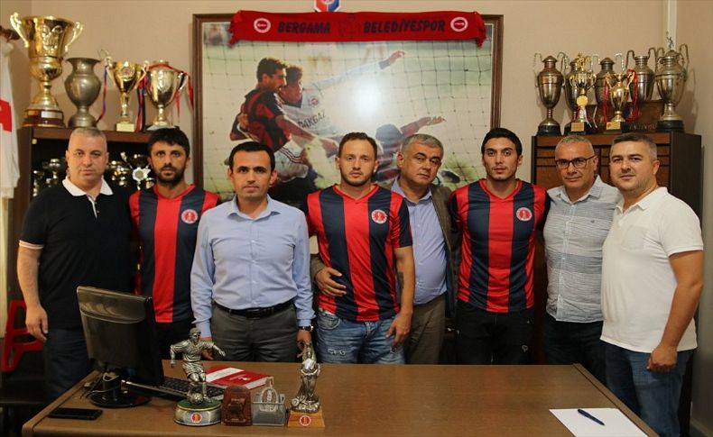 Bergama Belediyespor'da 3 transfer