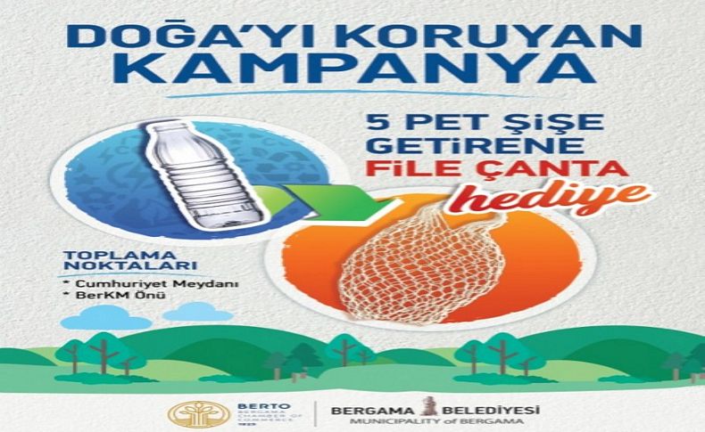 Bergama'da çevreci kampanya