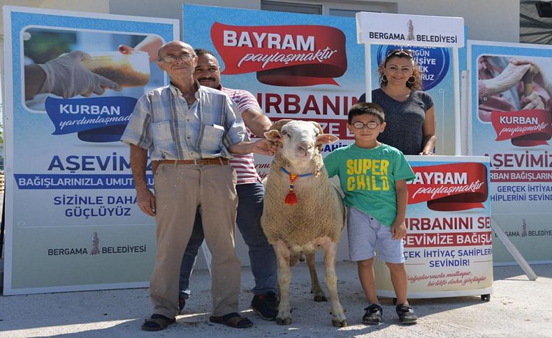 Bergama'da kurban bağışı kampanyası