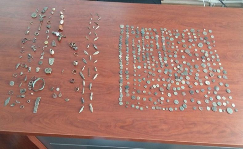 Bergama'da tarihi eser operasyonu
