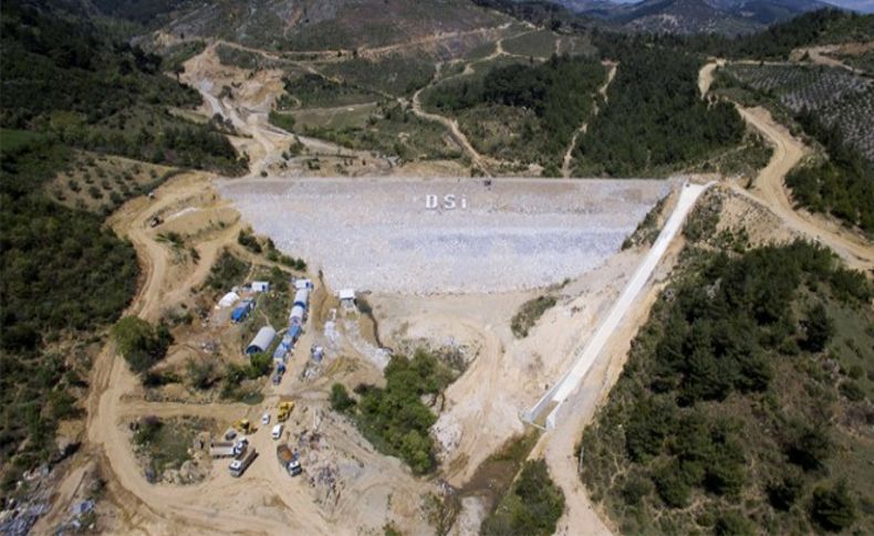 Bergama Karalar Barajı'nda geri sayım