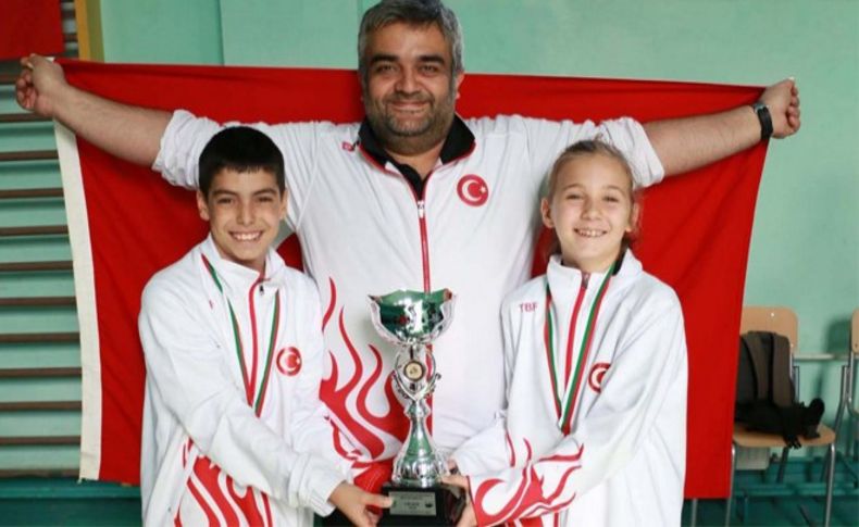 Bergamalı raketler Balkan şampiyonu