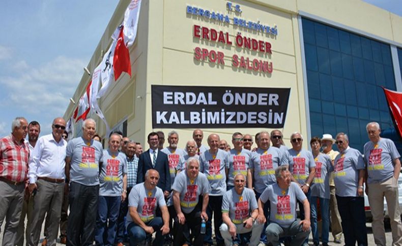 Erdal Önder'in adı Bergama'da ölümsüzleşti