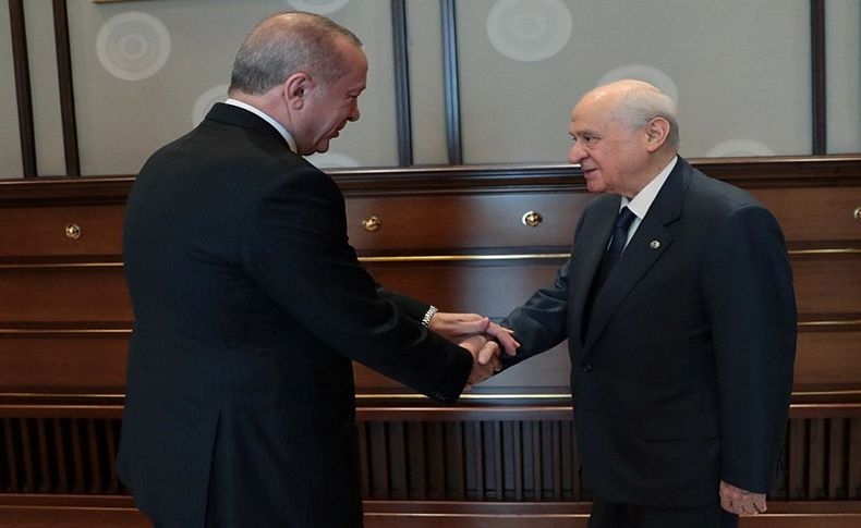 Beştepe'de Erdoğan-Bahçeli görüşmesi