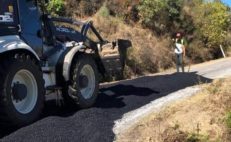 Beydağ yol çalışmaları tam gaz