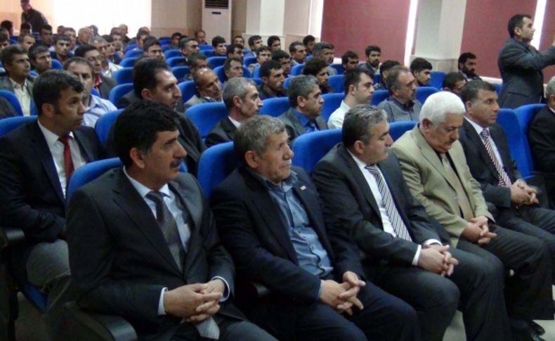 Biçerdöver operatörleri sertifikalarını aldı
