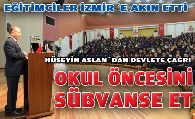 Binin üzerinde eğitimci İzmir'e buluştu