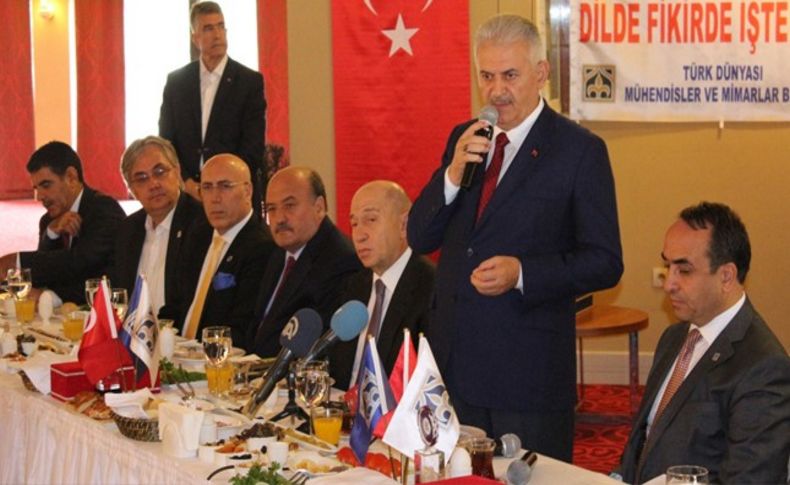 Binali Yıldırım İzmir iş dünyasından destek istedi