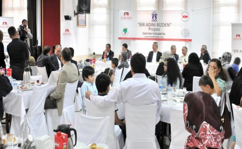'Bir Adım Bizden' projesi yoksul çocukların yüzünü güldürecek