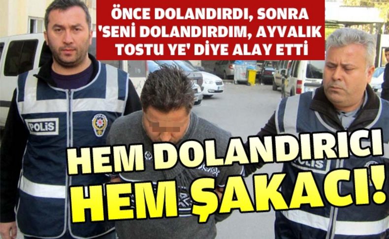 Birçok kişinin canını yakan dolandırıcı, polisten kaçamadı