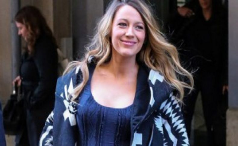Ünlü oyuncu Blake Lively anne oldu