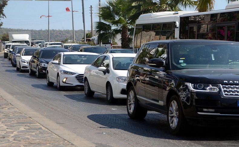 Bodrum'da bayram tatili yoğunluğu