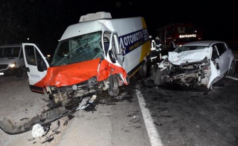 Bodrum'da feci kaza: 1 ölü, 4 yaralı