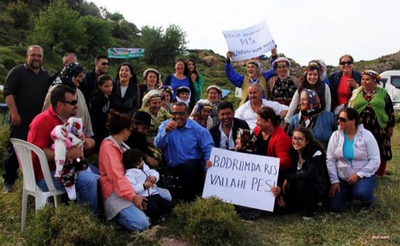 Bodrum'da köylülerin 'RES' sevinci