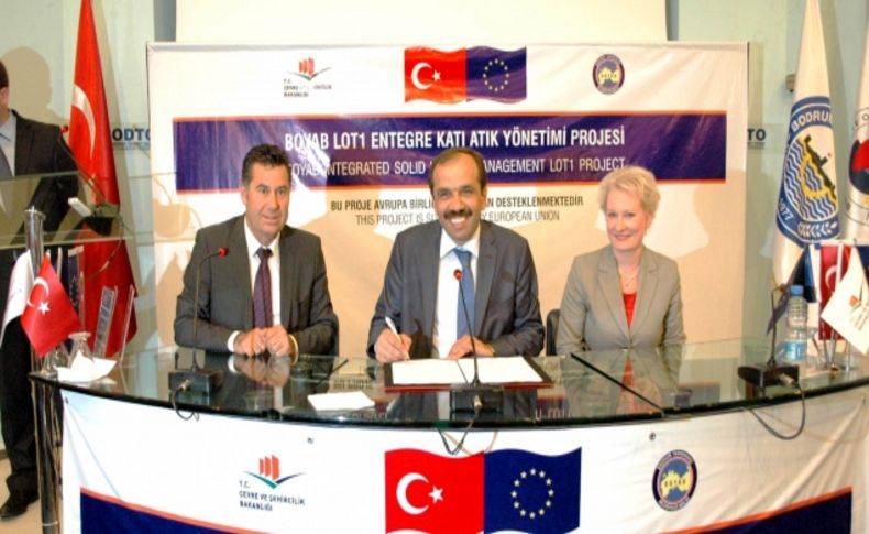 Bodrum’un çöp kabusunu sona erdirecek proje imzalandı