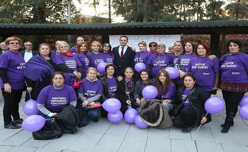 Bornova Belediyesi kadınlara destek olmaya devam ediyor