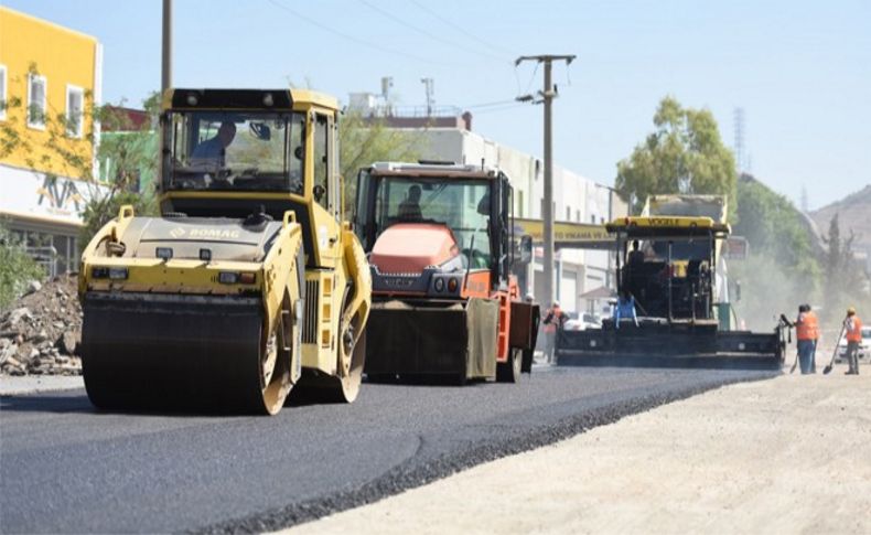 Bornova Belediyesi’nden yol hamlesi