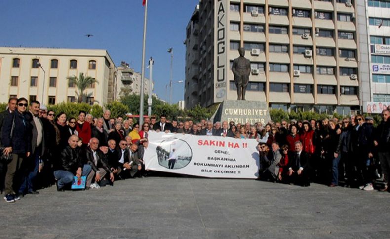 Bornova CHP'den Kılıçdaroğlu'na destek